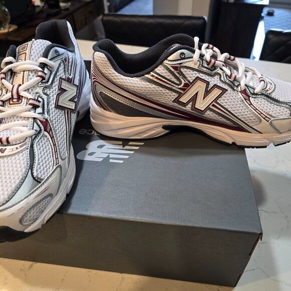 New Balance 740v2 Sneakers - Mercury Red White - U740RD2 - Men's 10.5 NEW - Picture 2 of 12